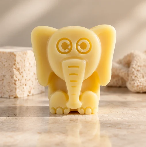 Elephant-shaped soap